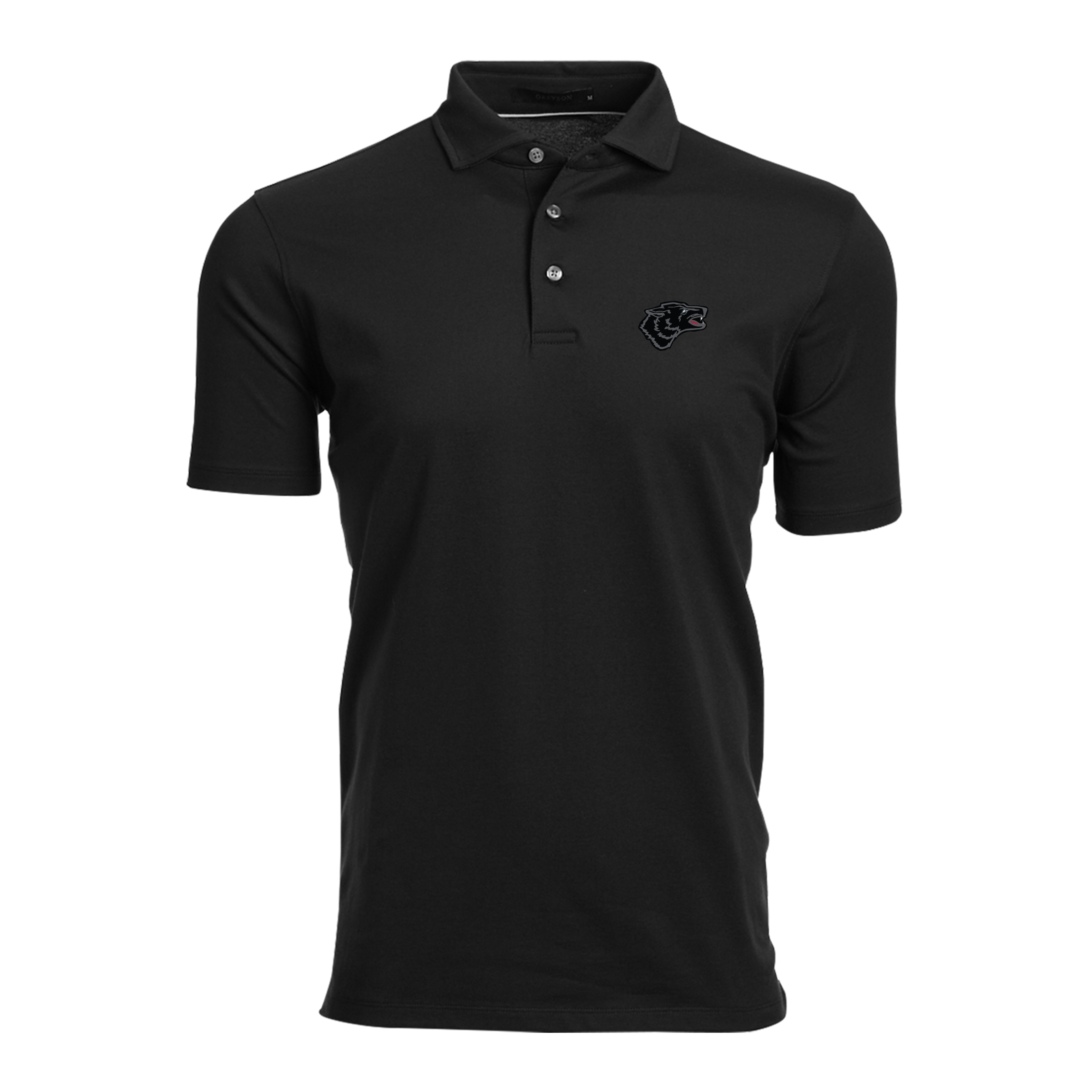 Black Wolf Omaha Short Sleeve Polo
