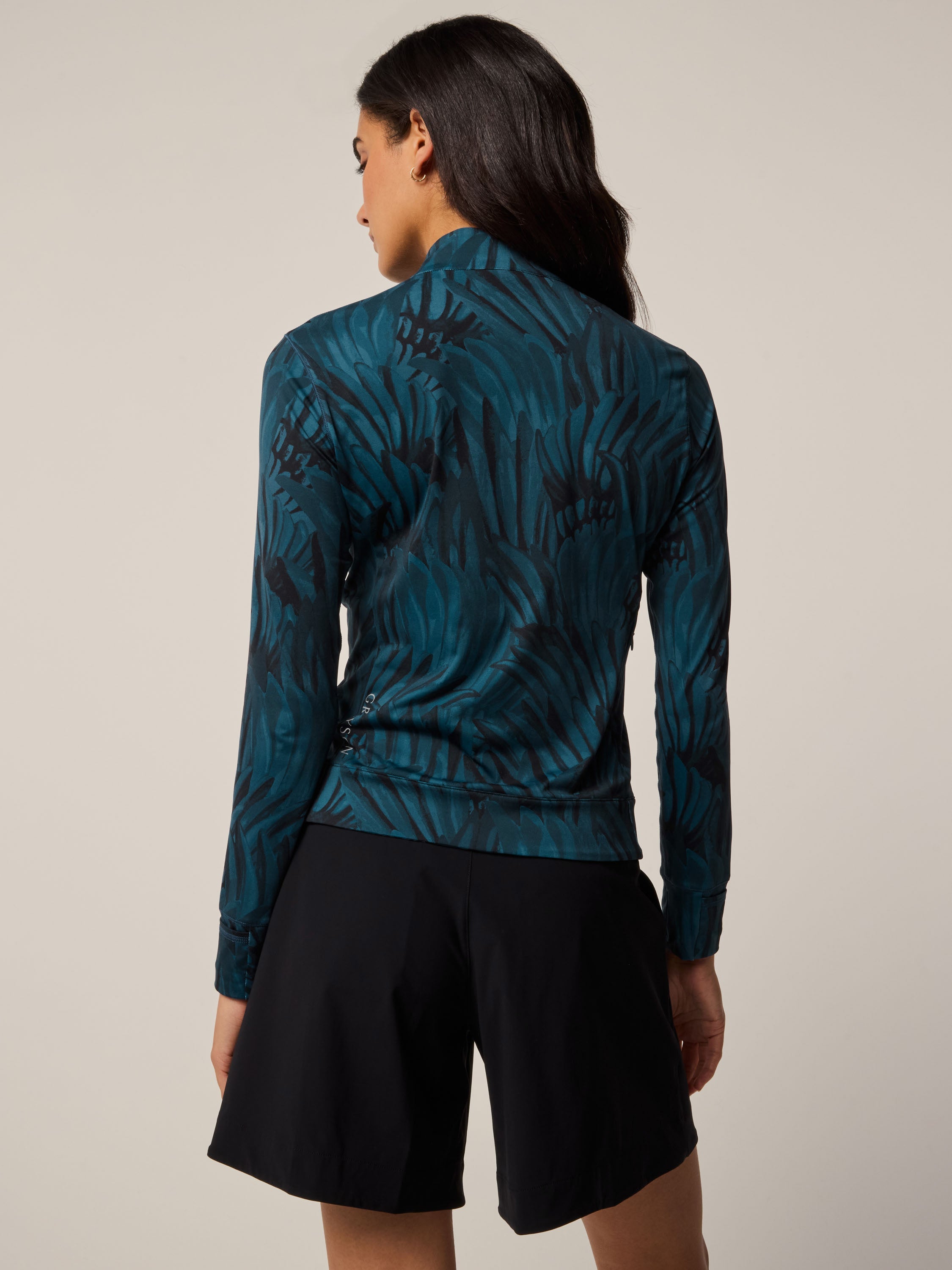 Camo Feather Halley Quarter-Zip