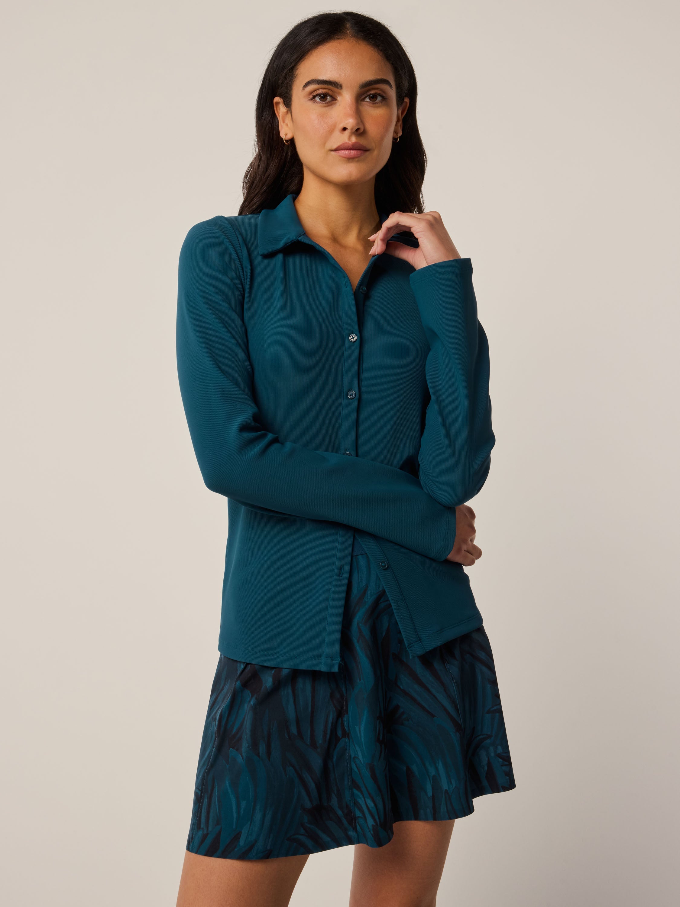 Cleo Button-Down Shirt