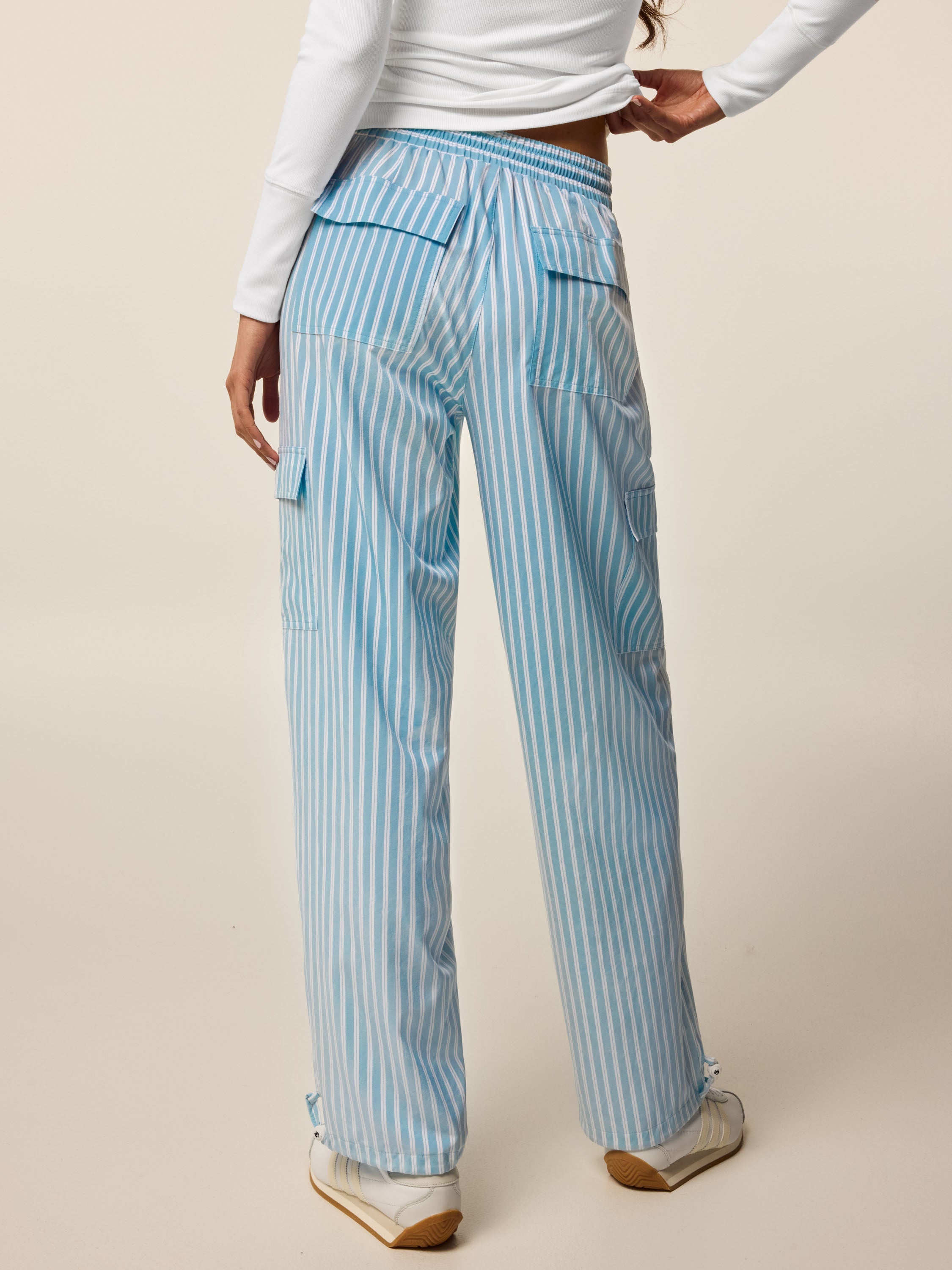 Ashe Windsor Stripe Cargo Pant