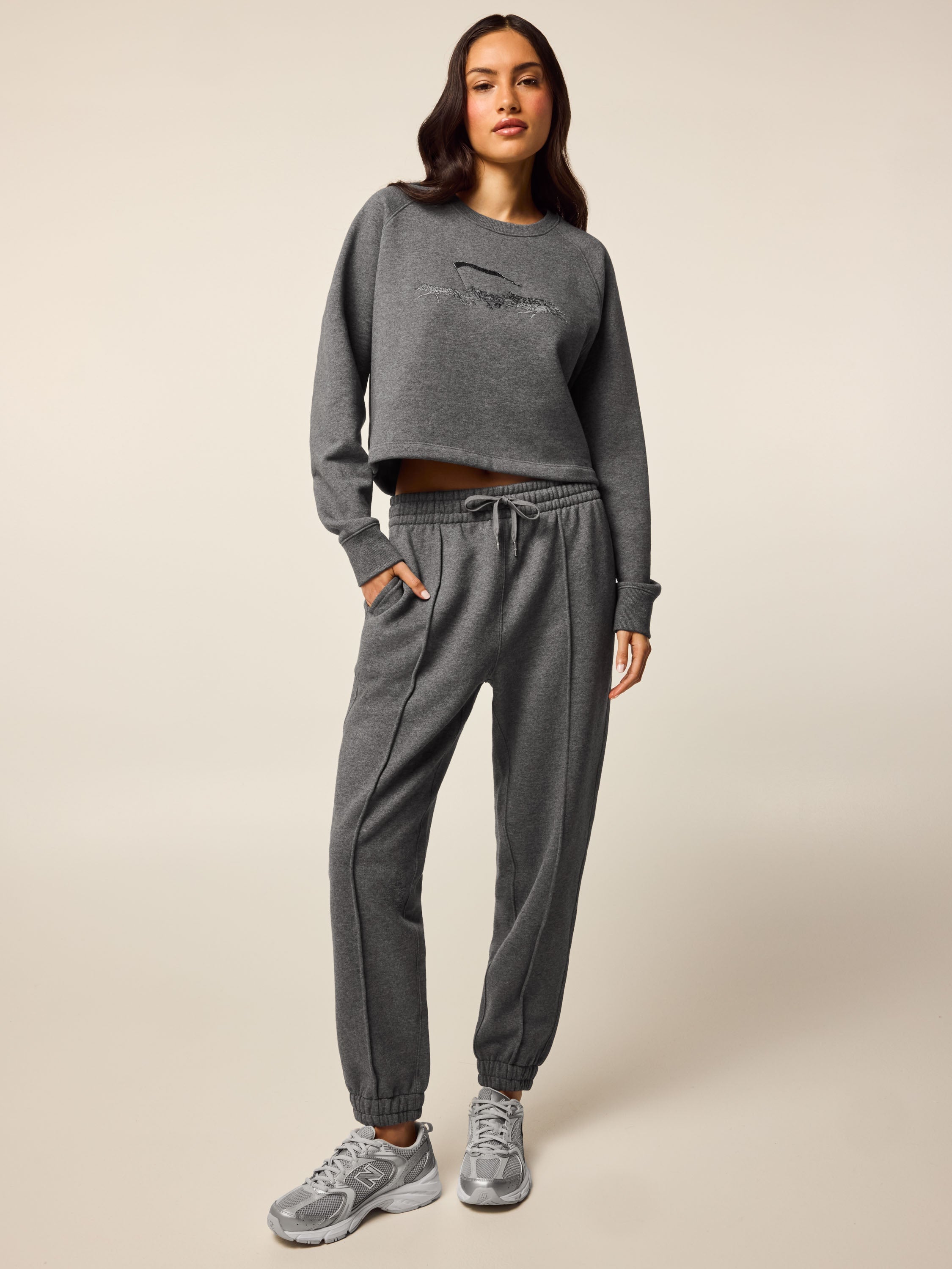 Aspen Cropped Crewneck