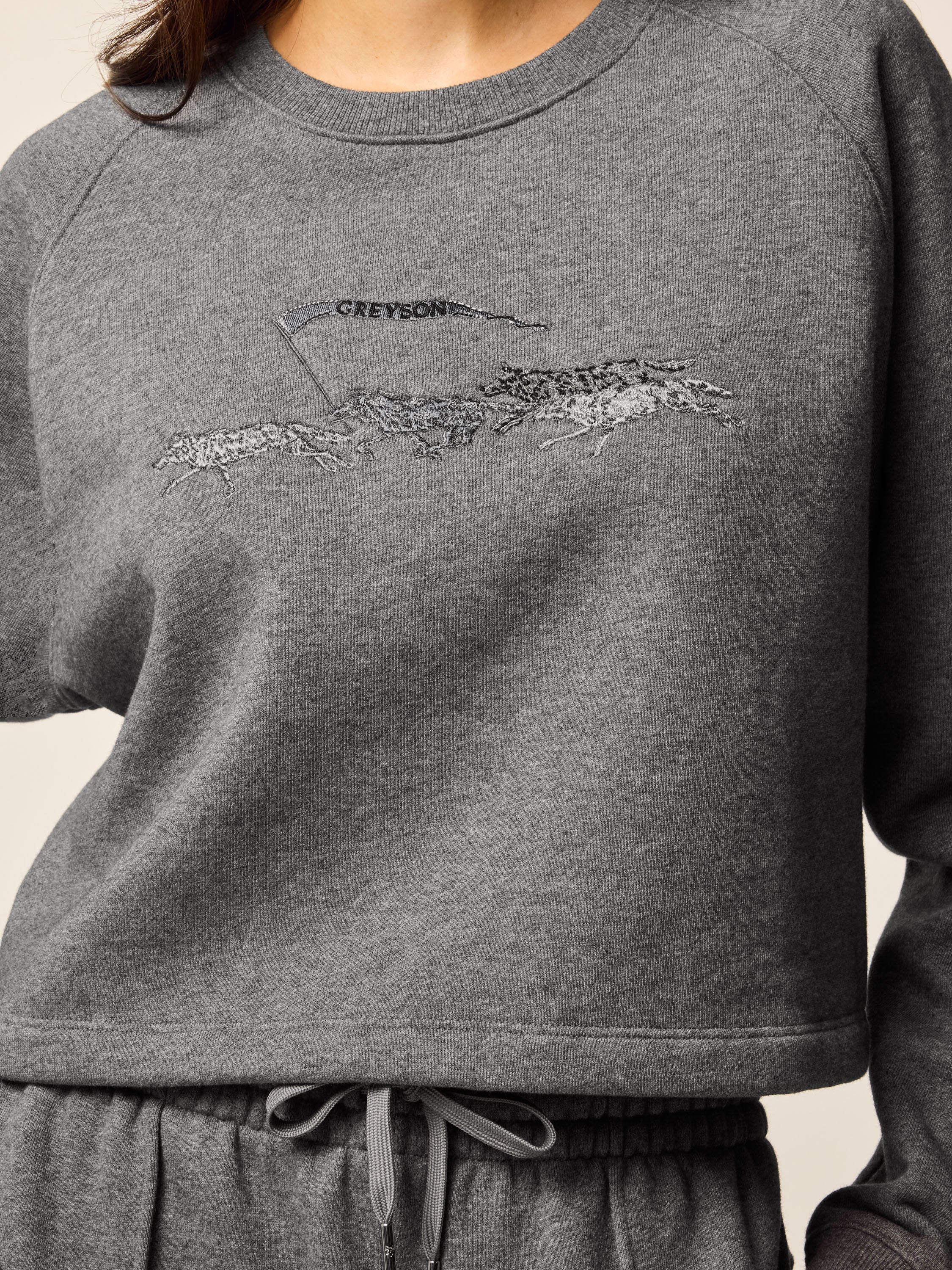 Aspen Cropped Crewneck