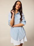 Ashe Windsor Stripe Button-Down Shirt