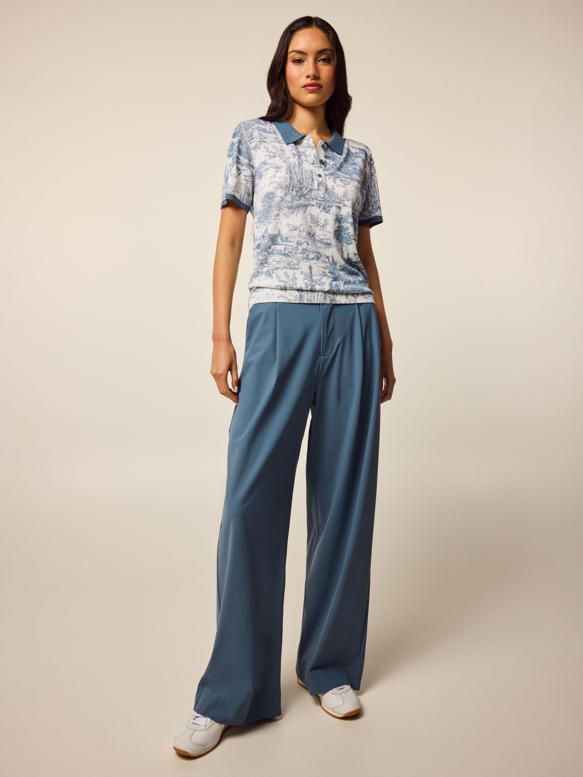 Bardot Huntress Toile Short Sleeve Sweater