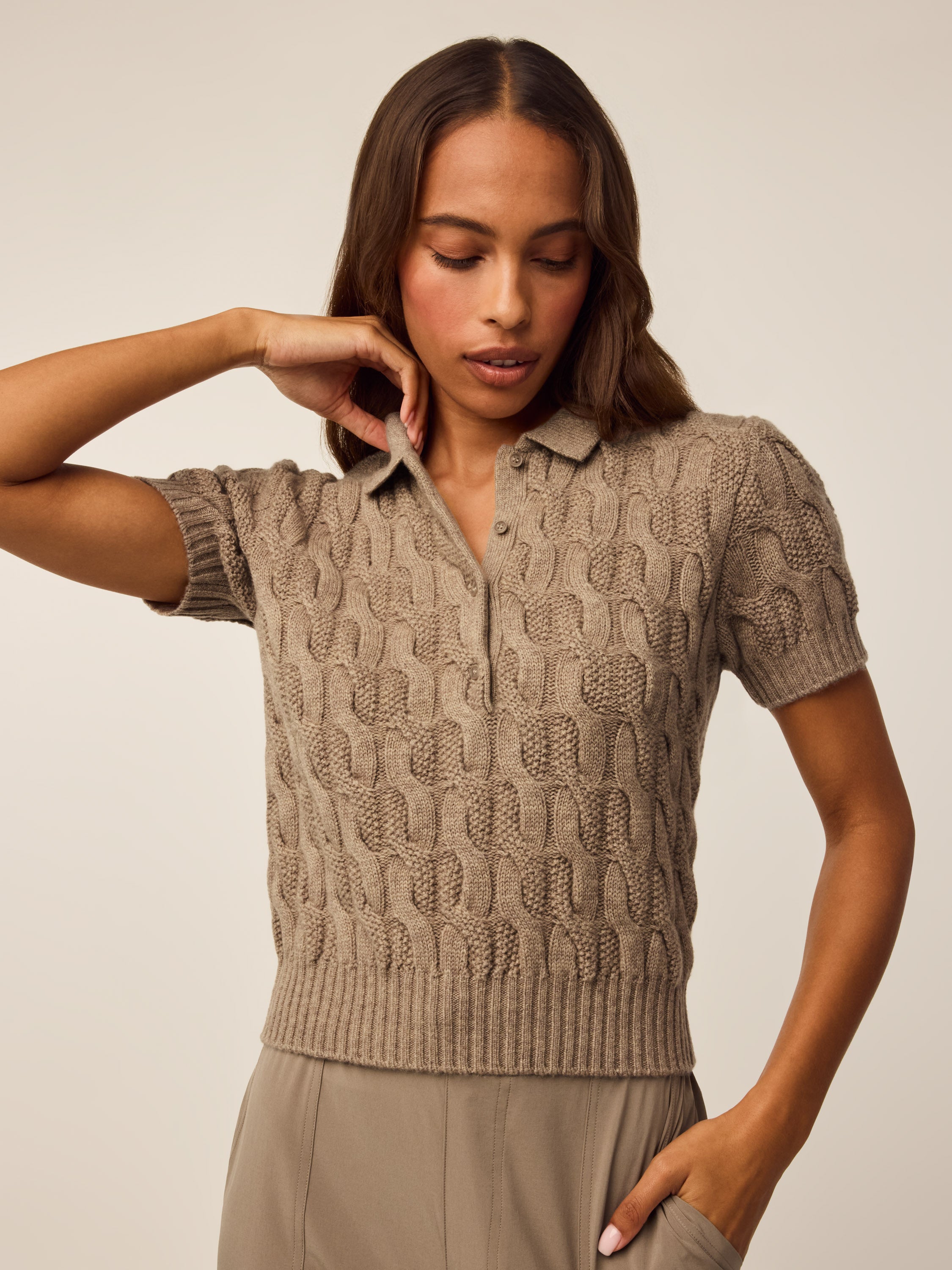 Bardot Luxe Sweater Polo