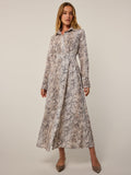 Ashe Wolf Scales Shirt Dress