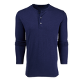 Alpha Slub Long Sleeve Henley