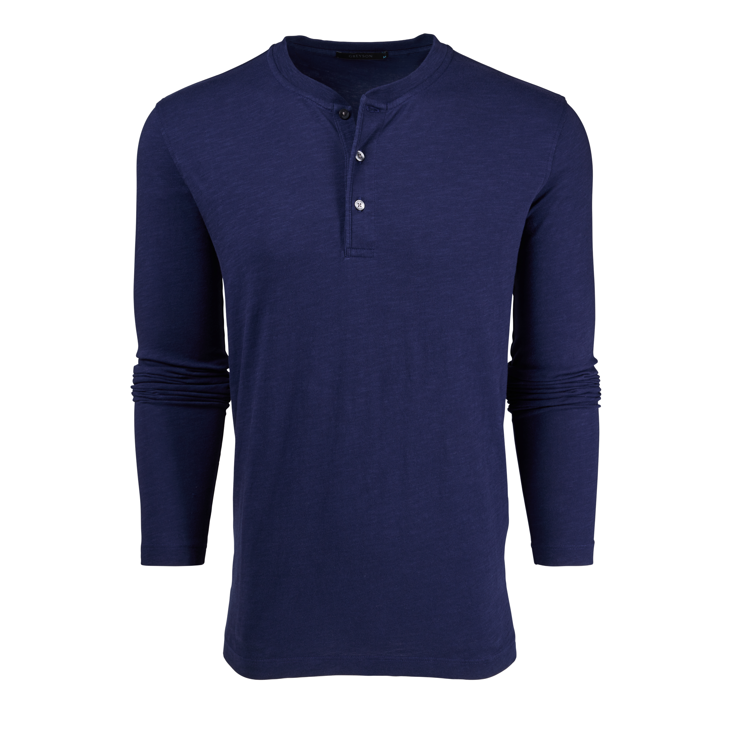 Alpha Slub Long Sleeve Henley