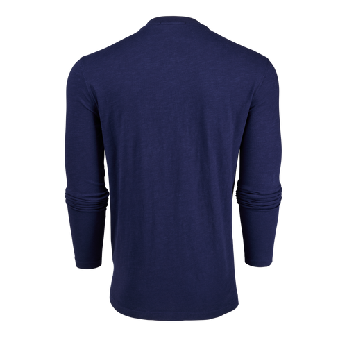 Alpha Slub Long Sleeve Henley