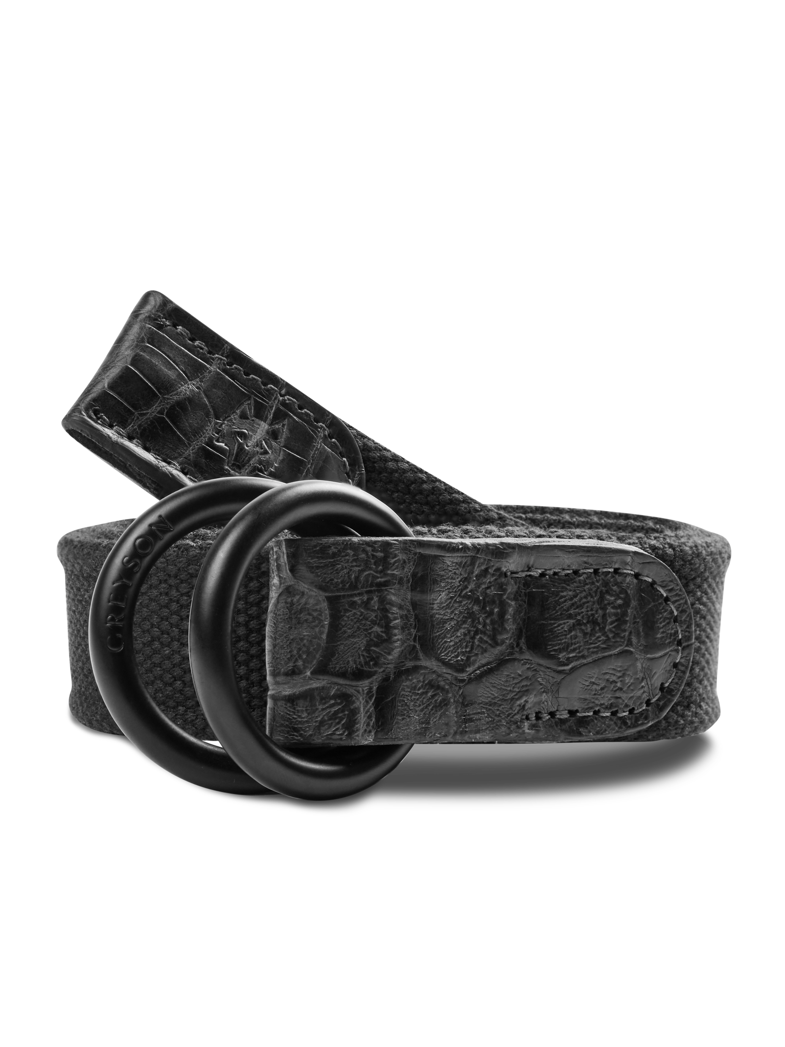 Canvas Croc O-Ring Belt