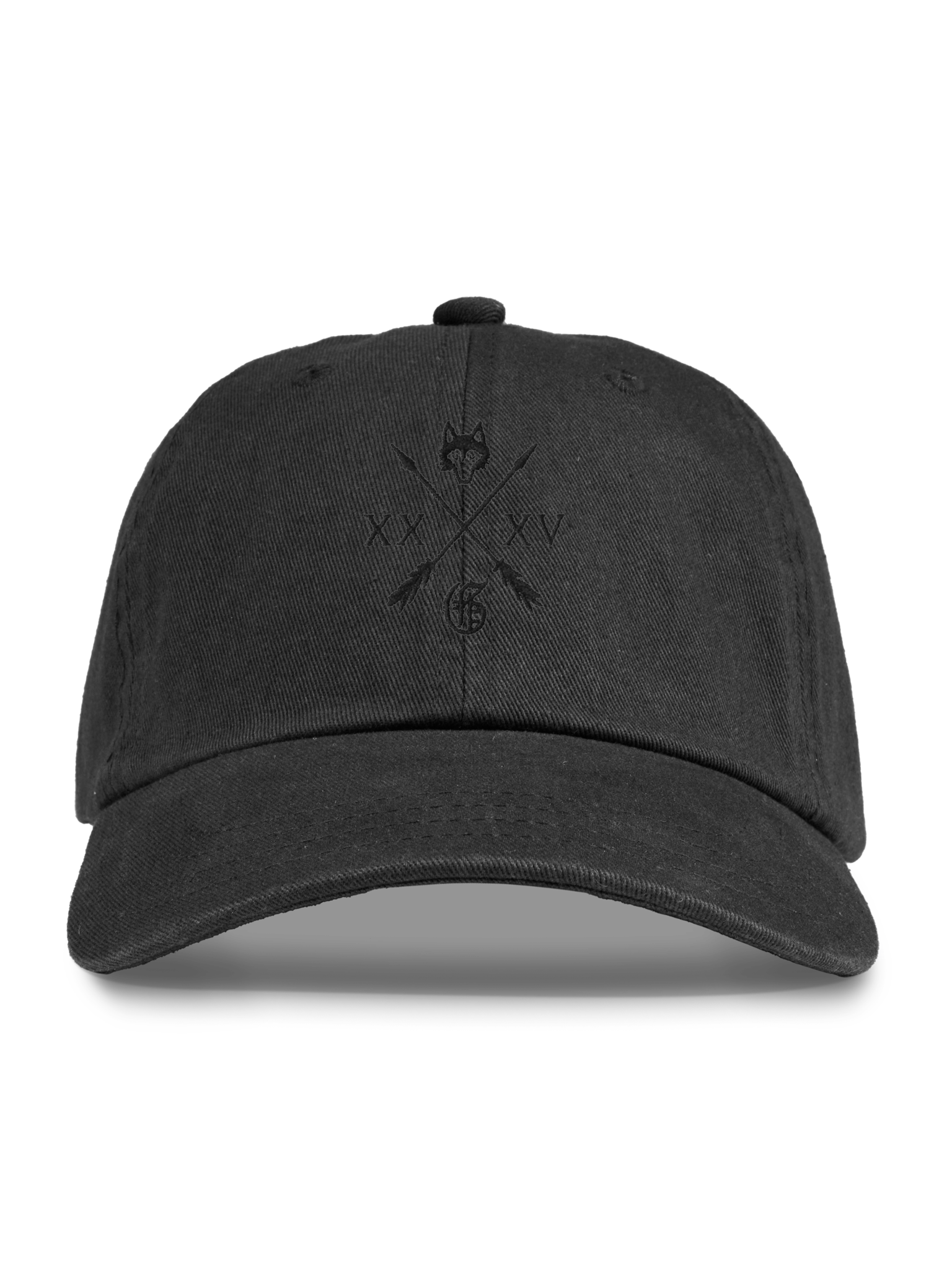 Black Wolf Dad Hat