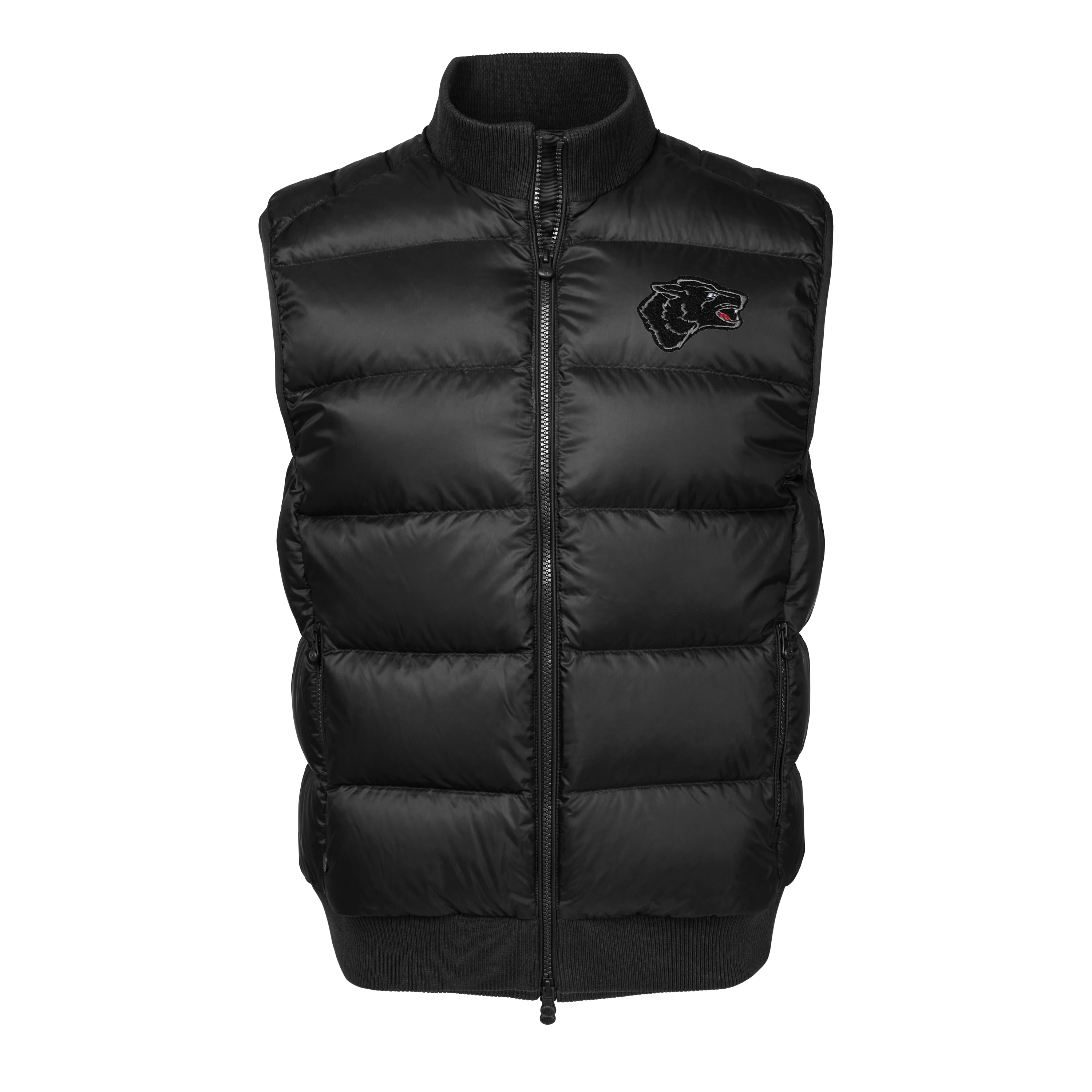 Black Wolf Cody Down Vest