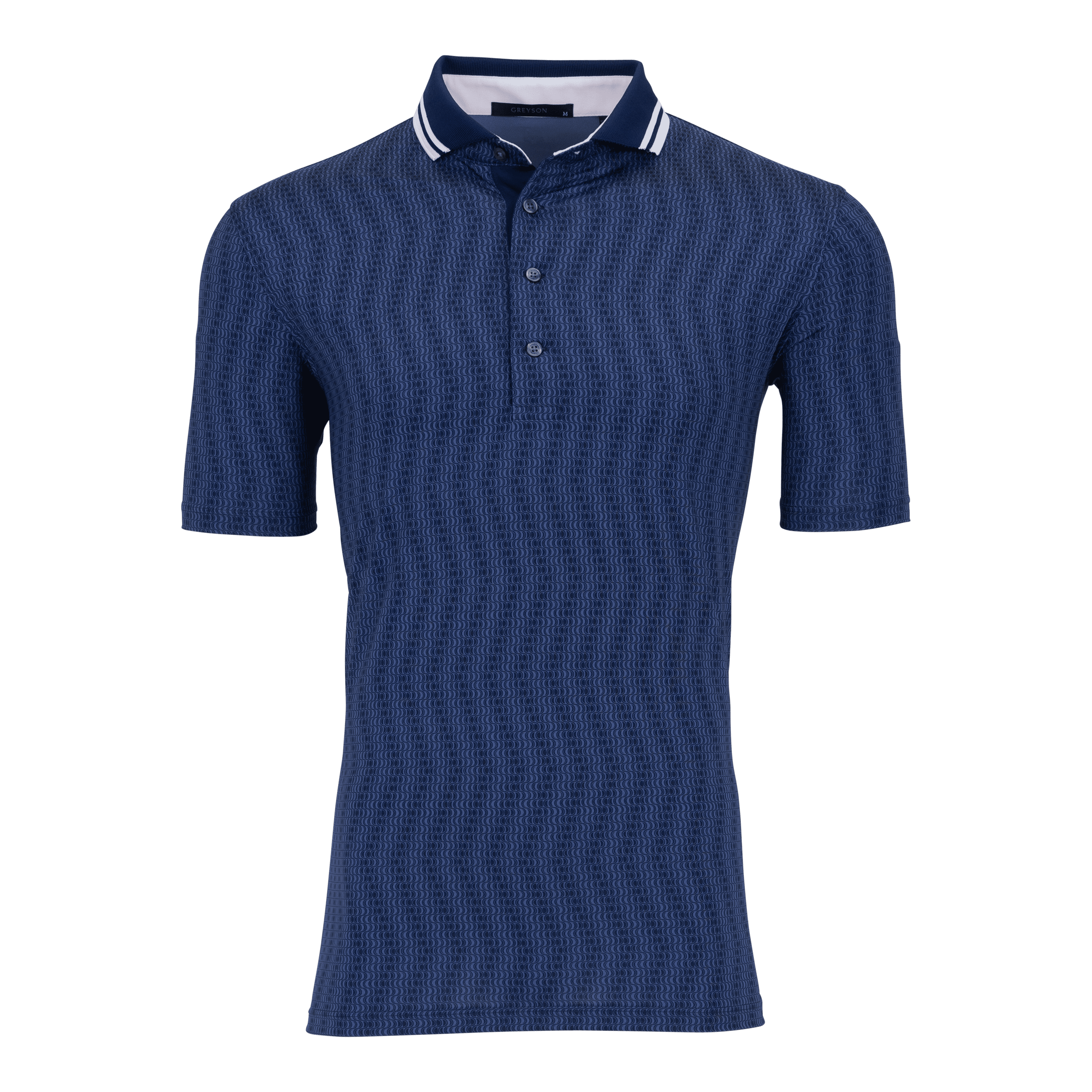 As The Waves Glow Short Sleeve Polo