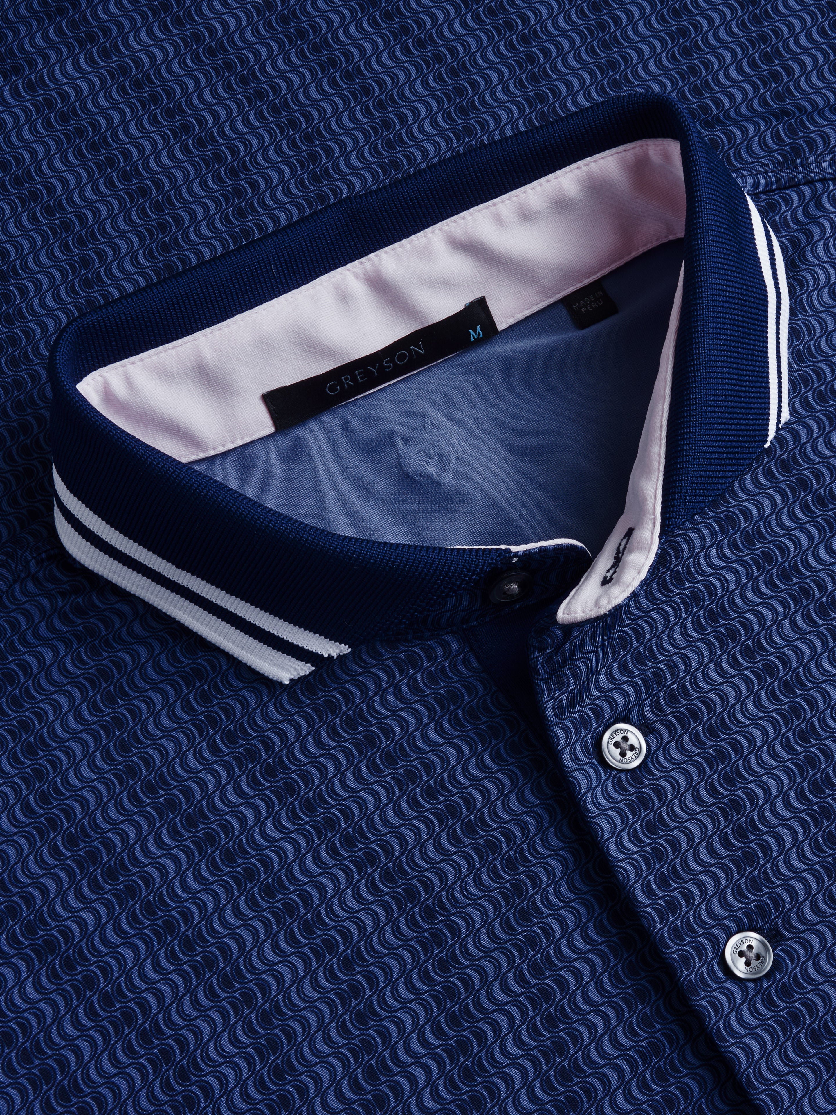 As The Waves Glow Short Sleeve Polo