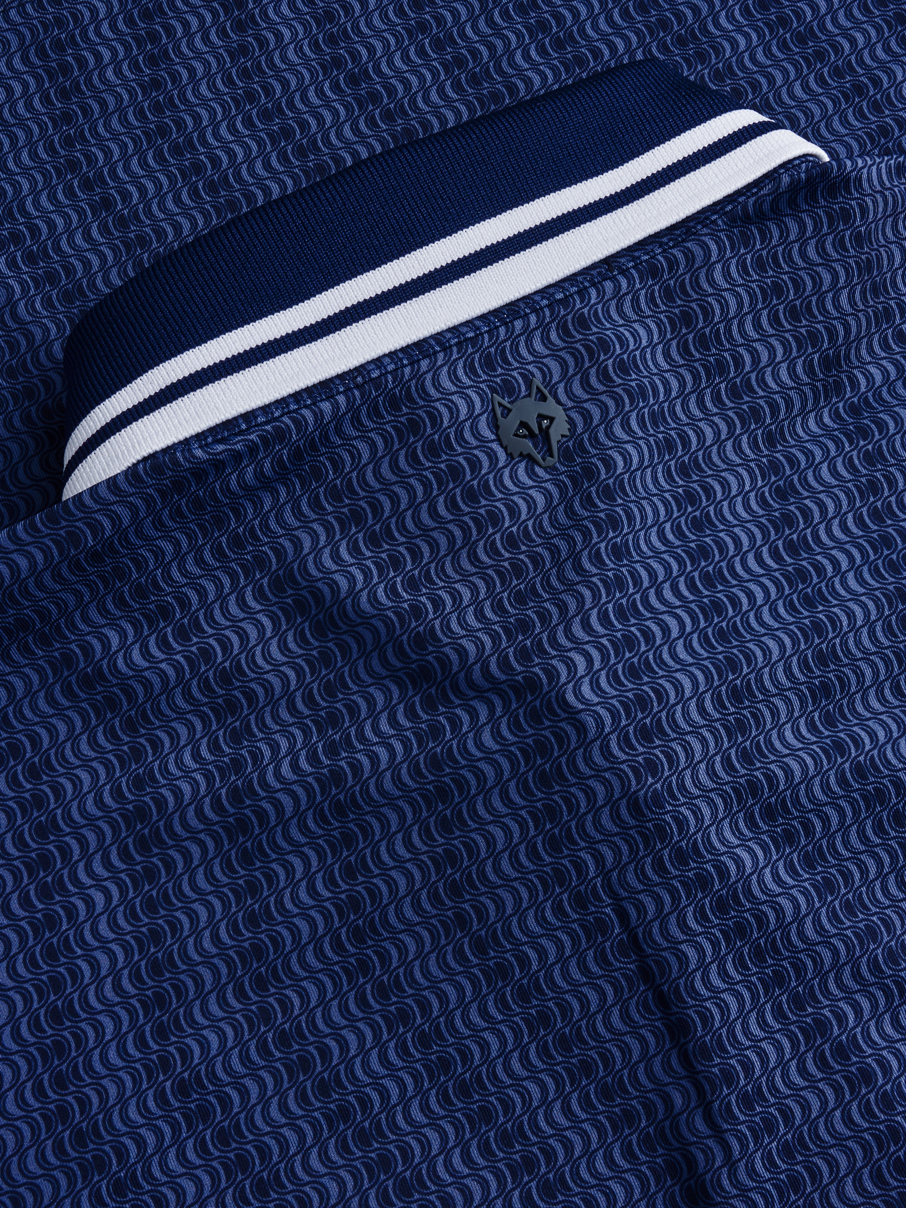 As The Waves Glow Short Sleeve Polo