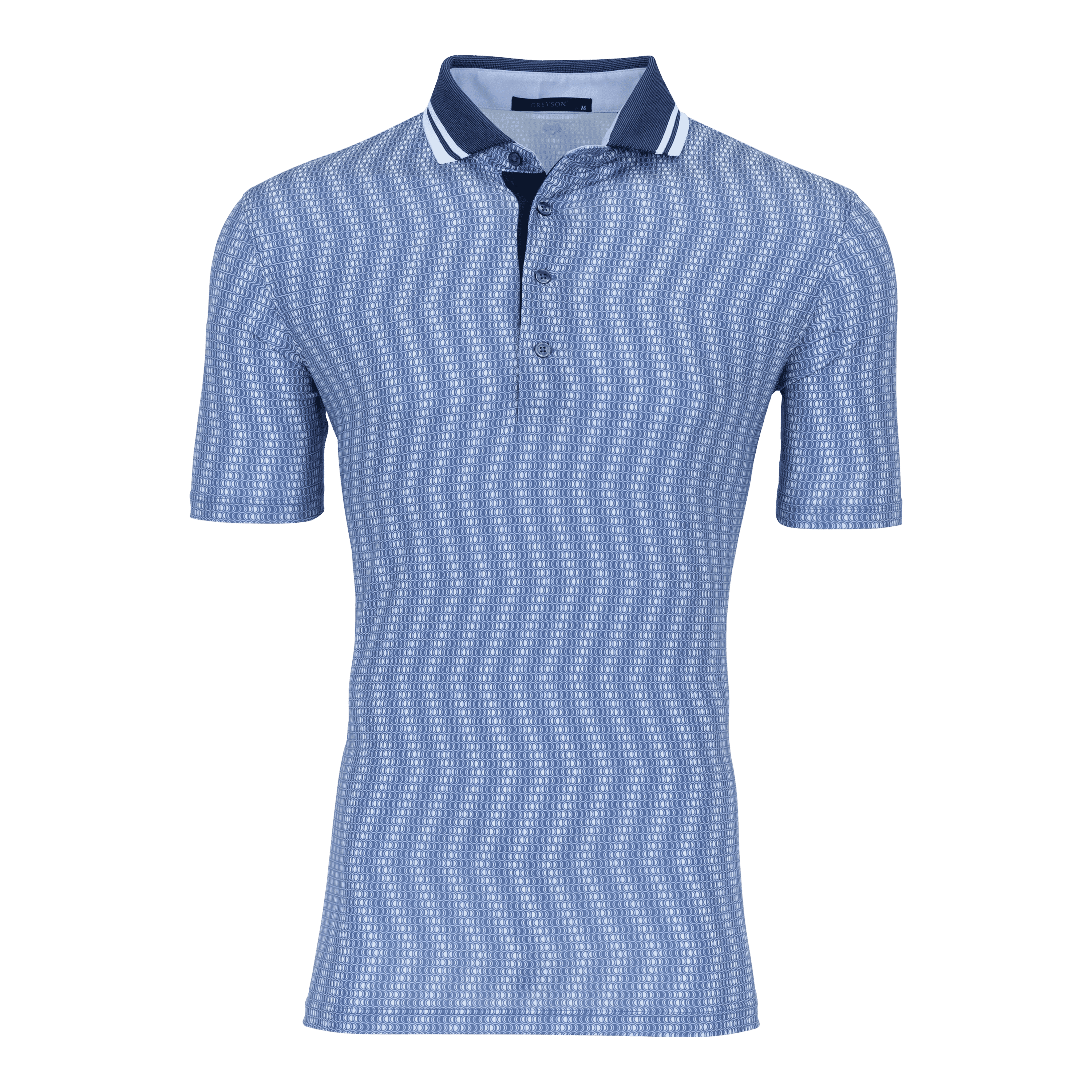 As The Waves Glow Short Sleeve Polo