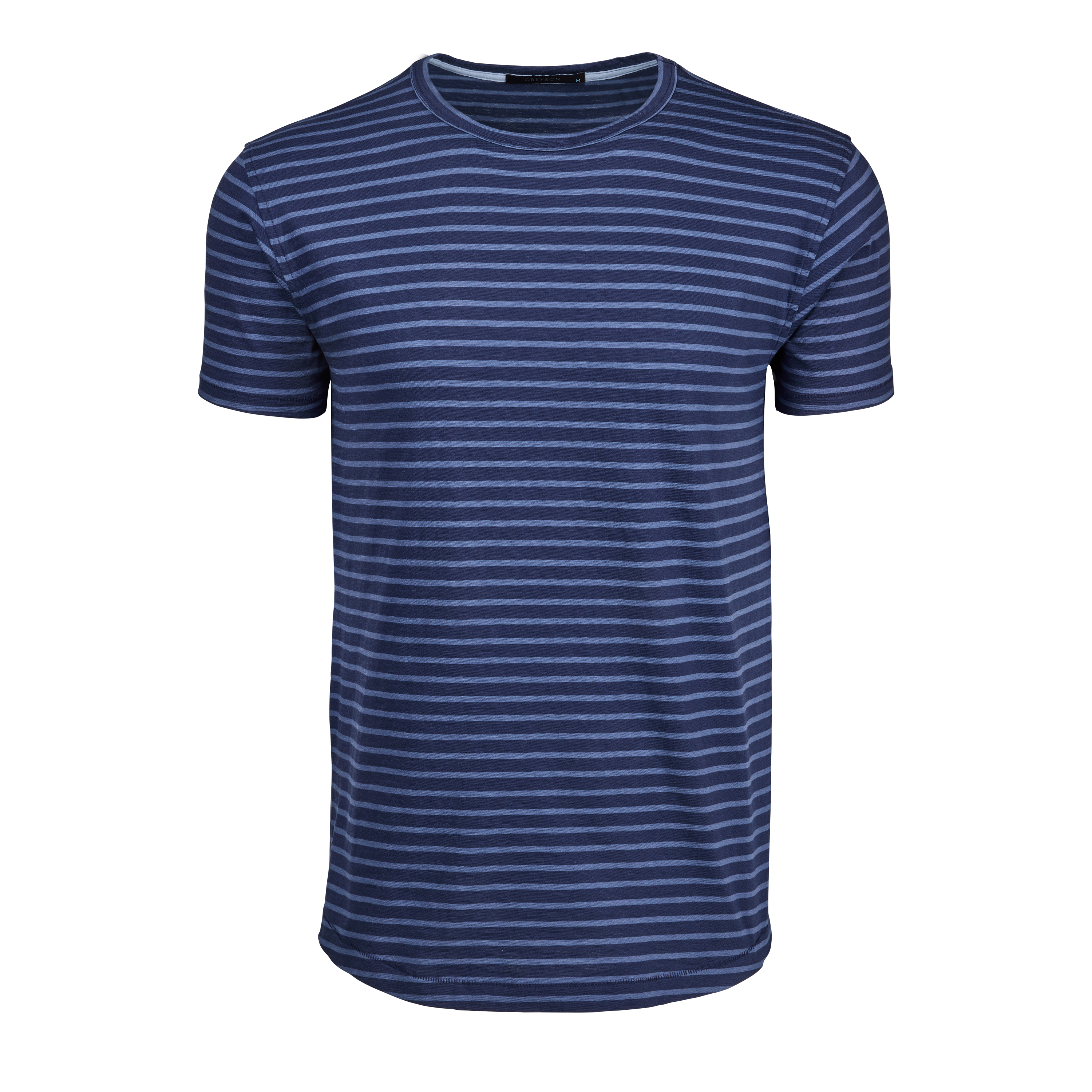 Alpha Slub Striped Short Sleeve Tee