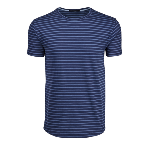 Alpha Slub Striped Short Sleeve Tee