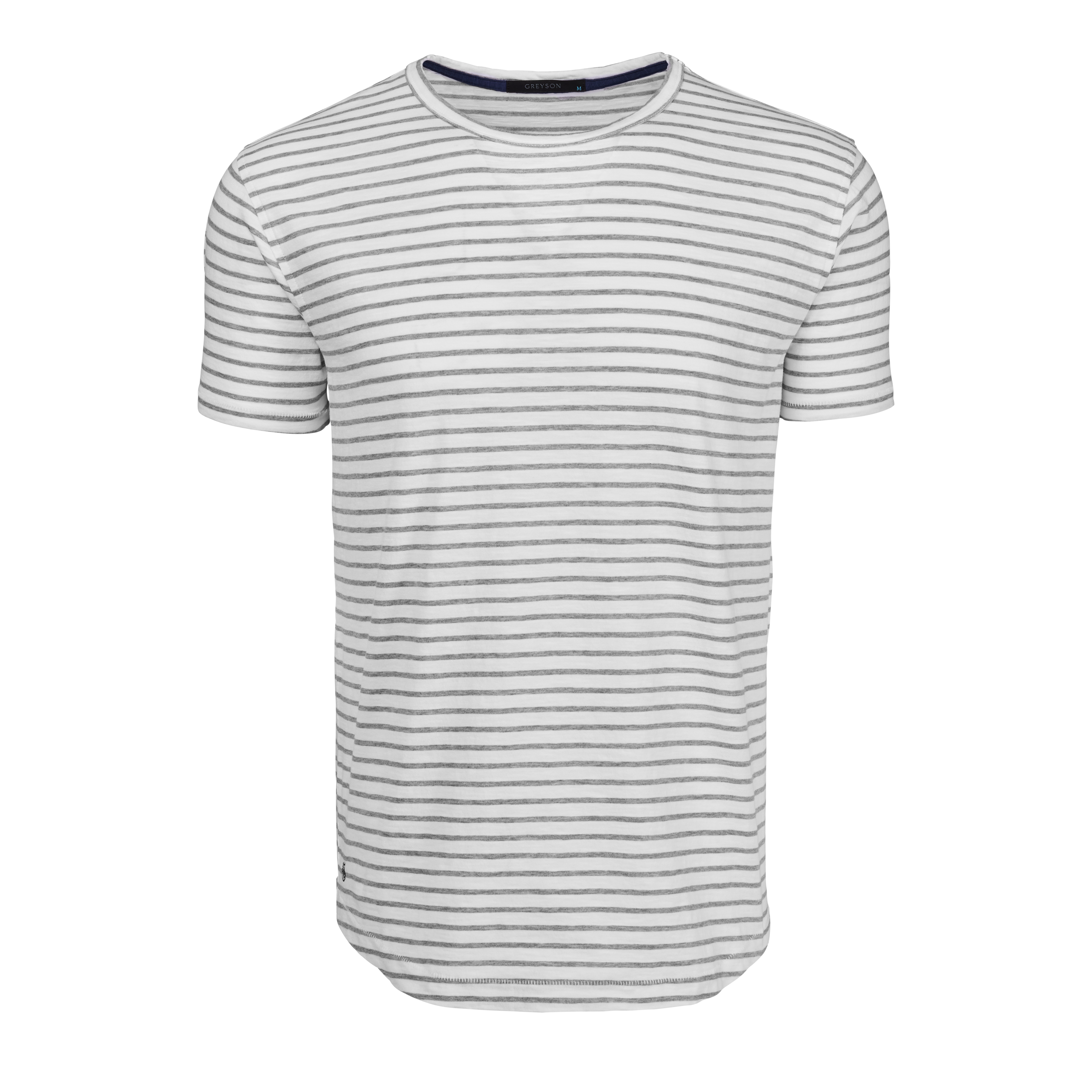 Alpha Slub Striped Short Sleeve Tee
