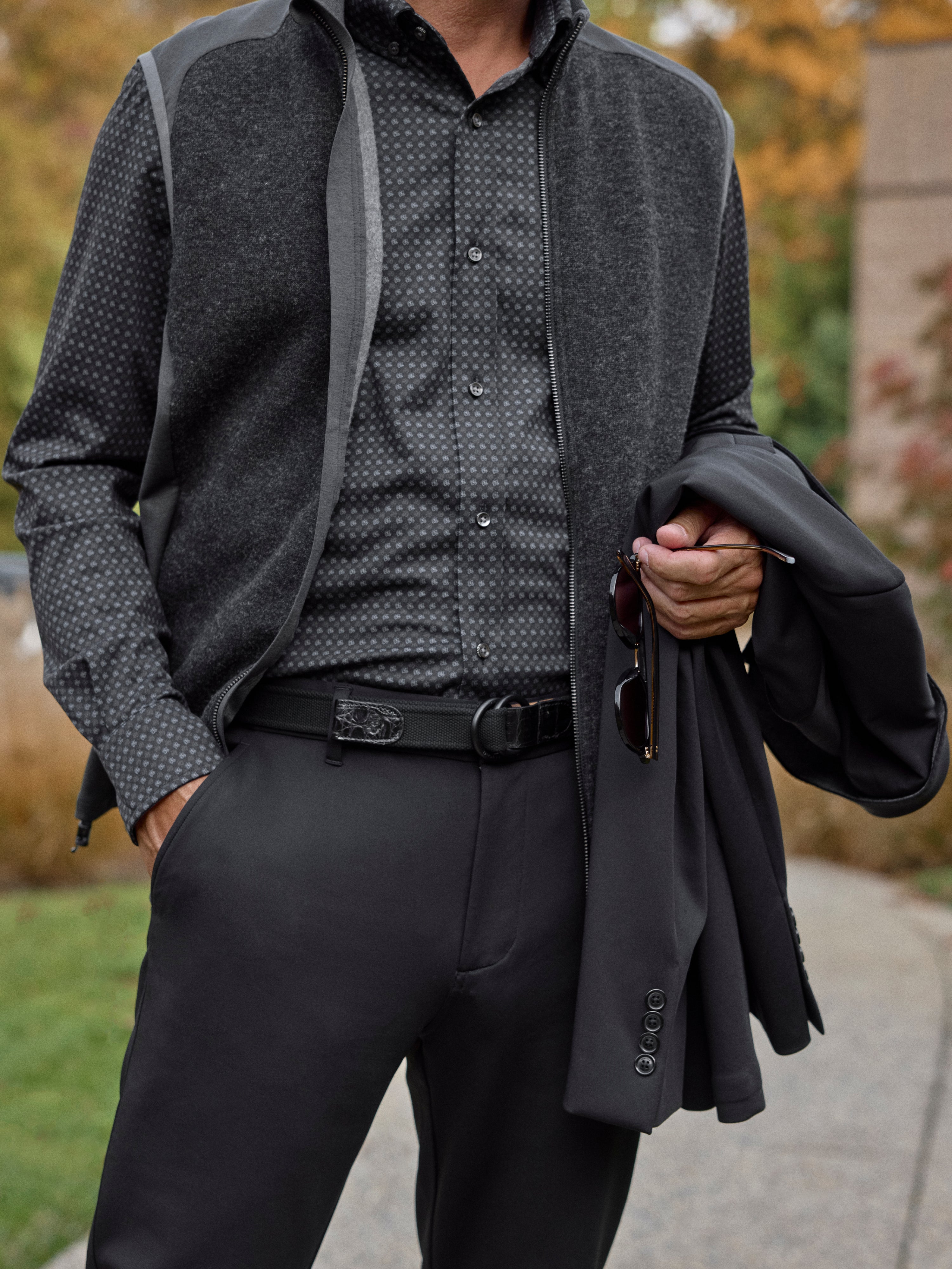 Canvas Croc O-Ring Belt