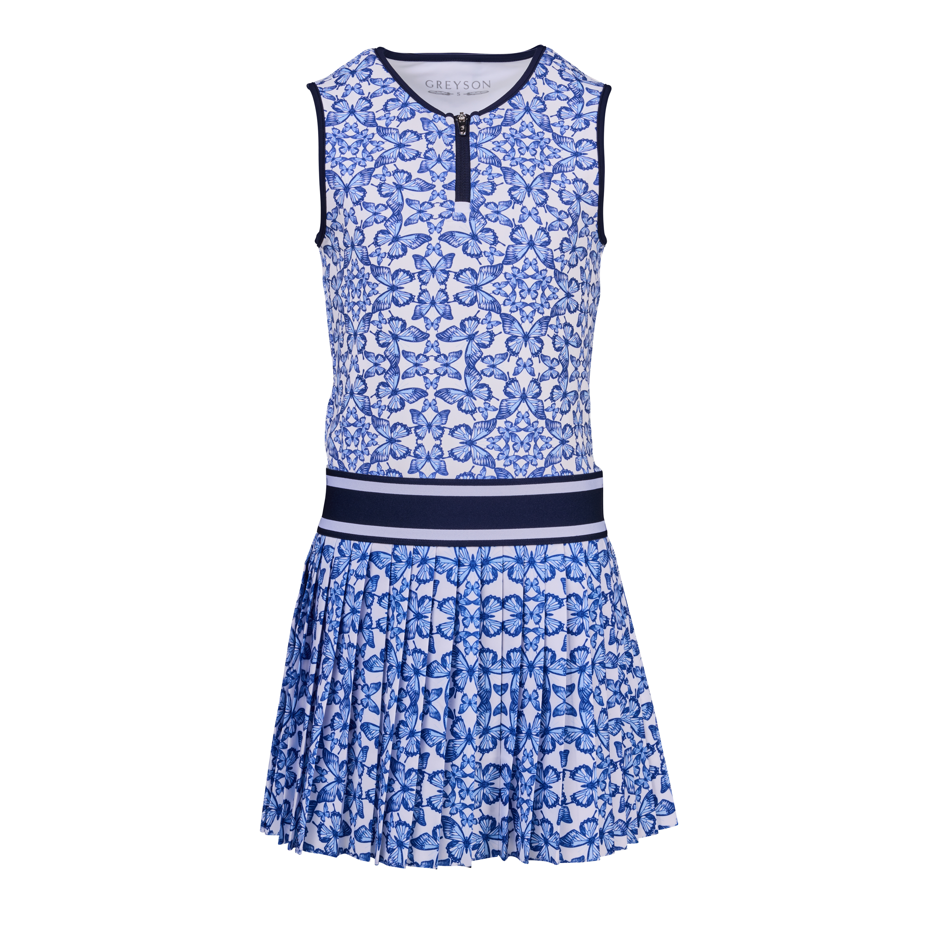 Girl's Leo Blue Migration Dress