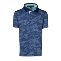 Boy's Icon Camo Short Sleeve Polo