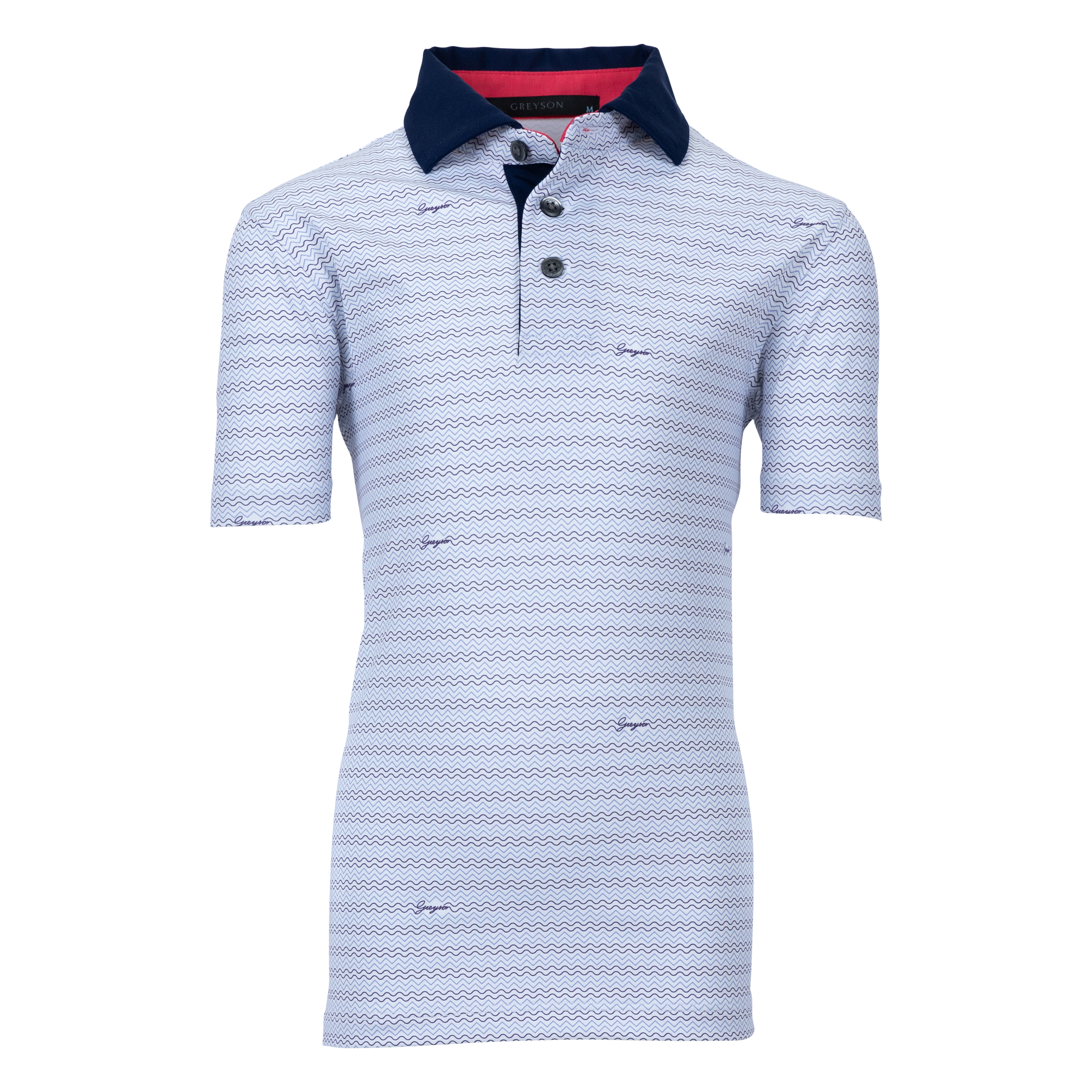 Boy's Wind and Water Symbol Polo