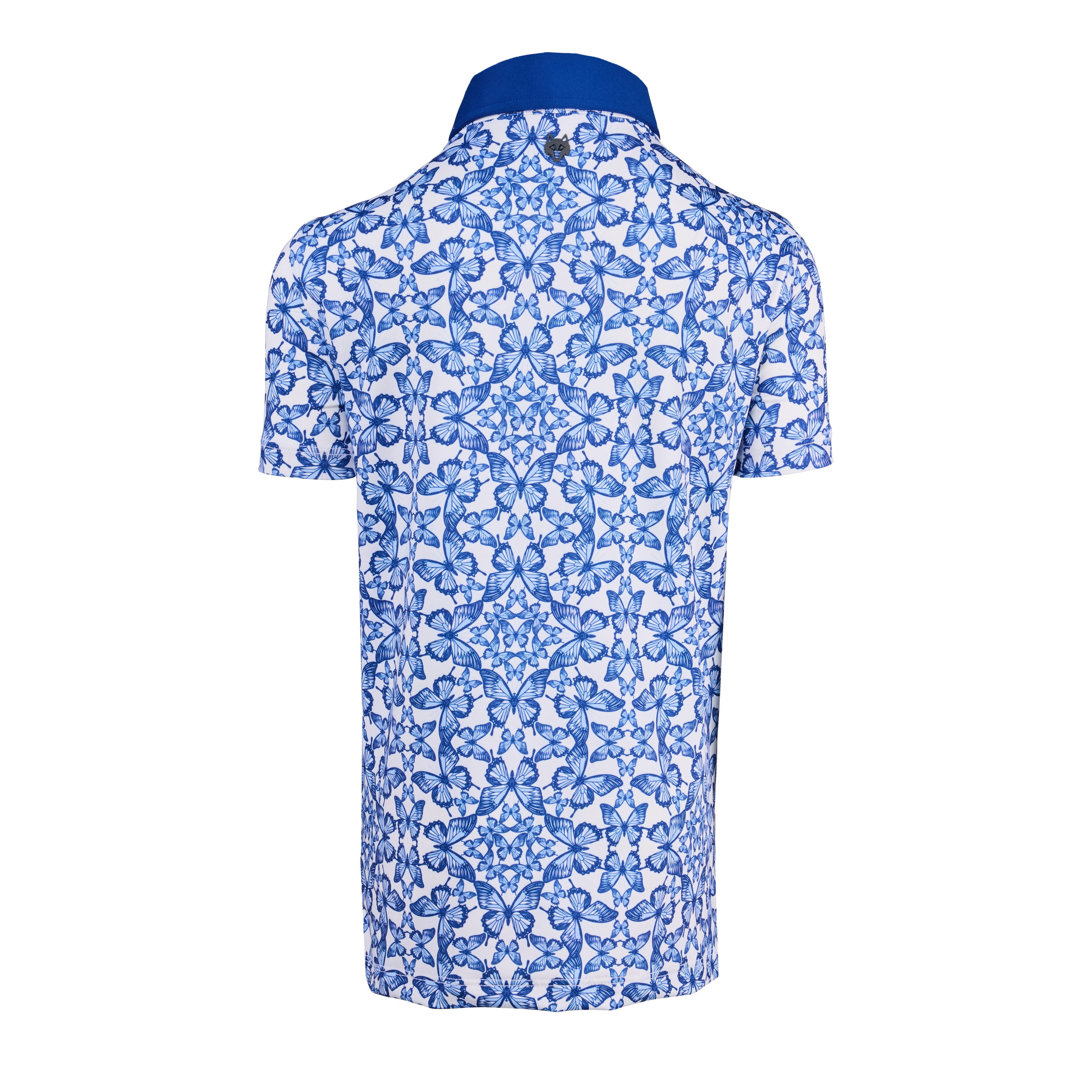 Boy's Blue Migration Short Sleeve Polo
