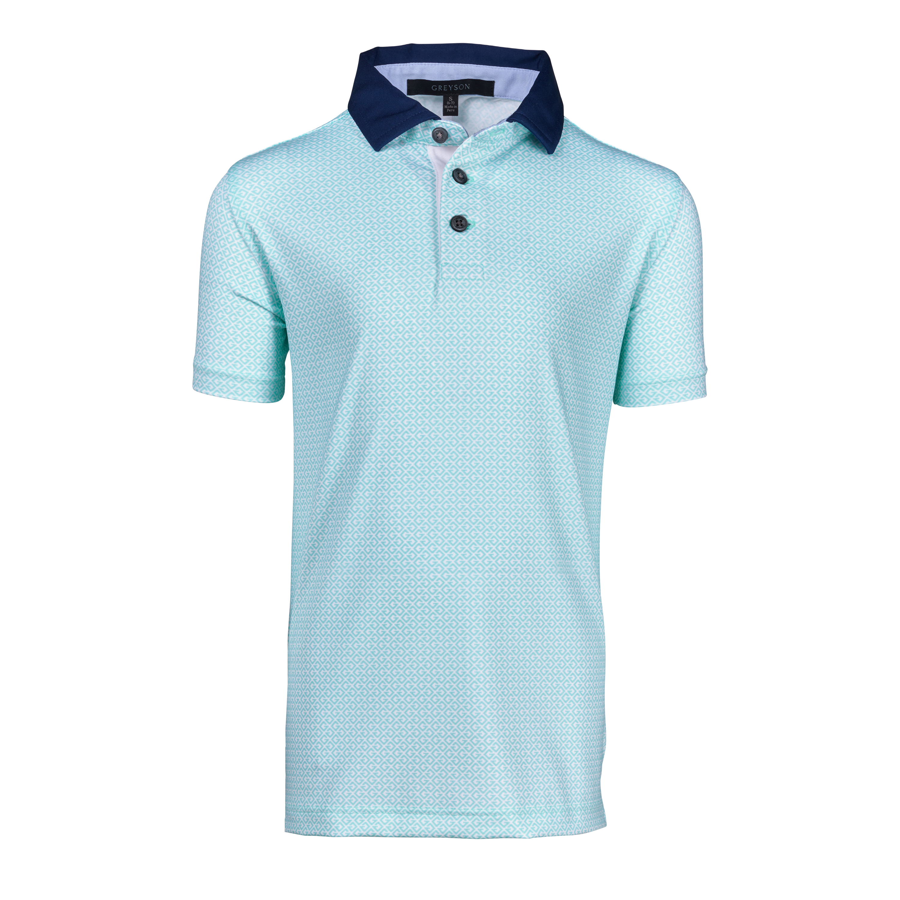 Boy's Pixel G Short Sleeve Polo