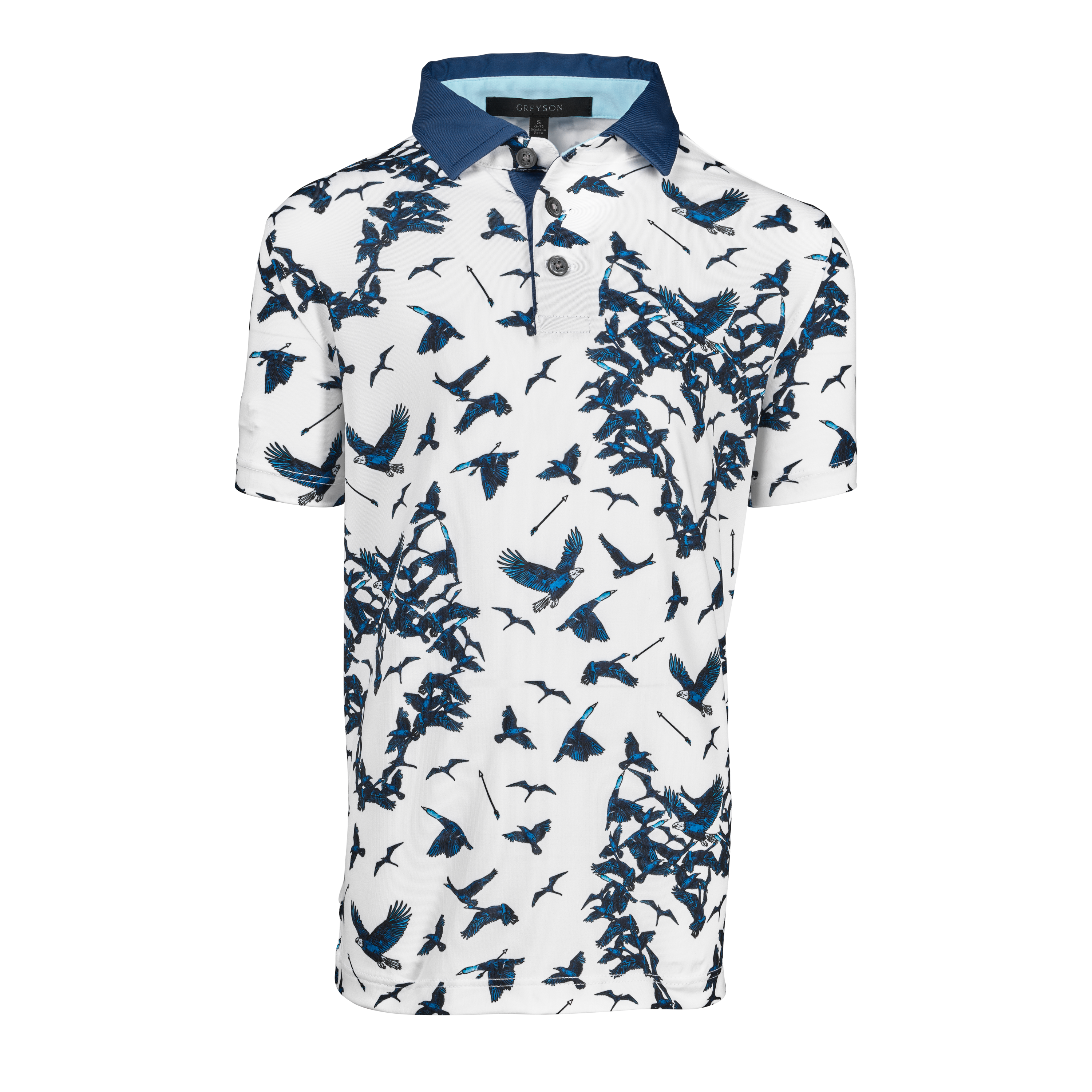 Boy's Flock Together Short Sleeve Polo