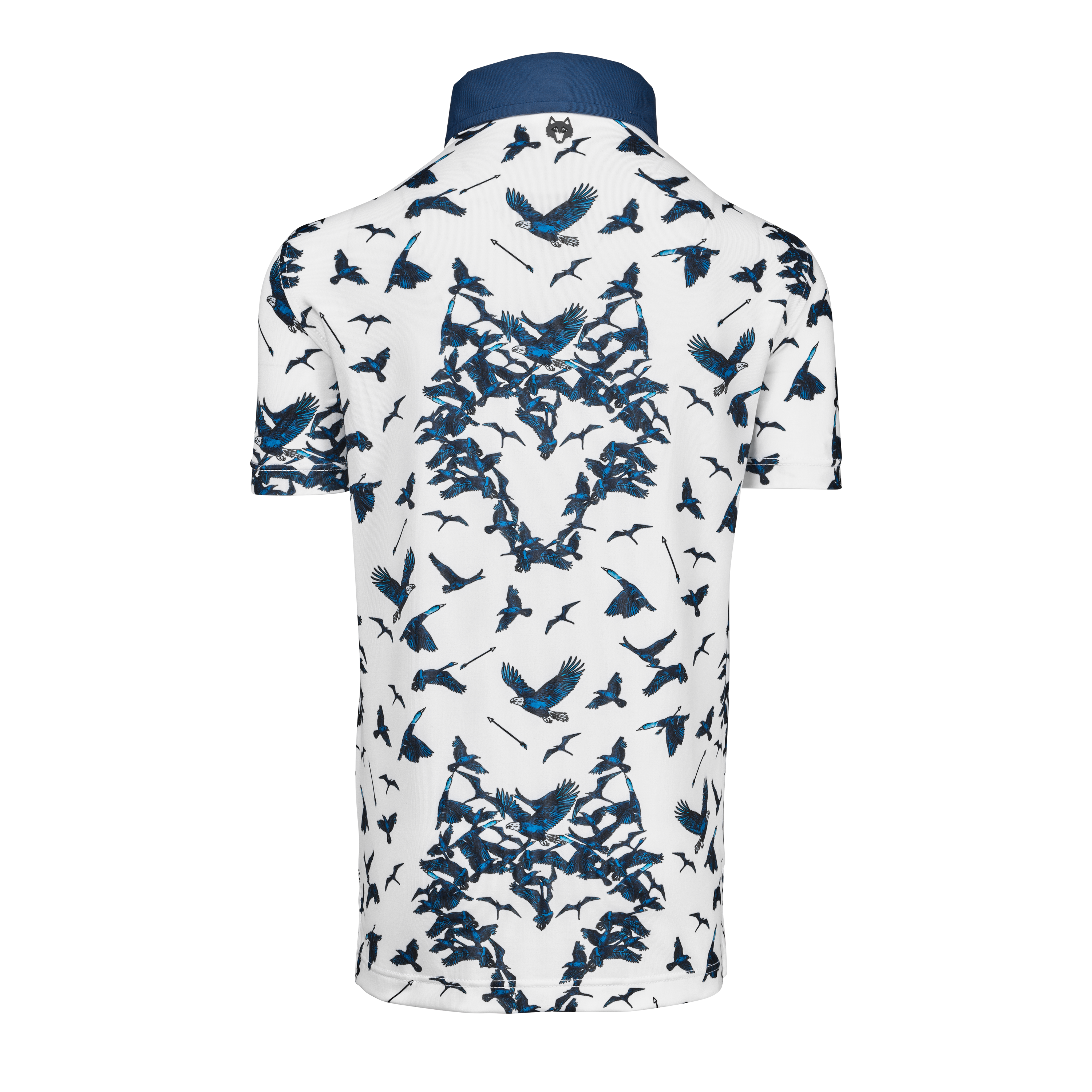 Boy's Flock Together Short Sleeve Polo
